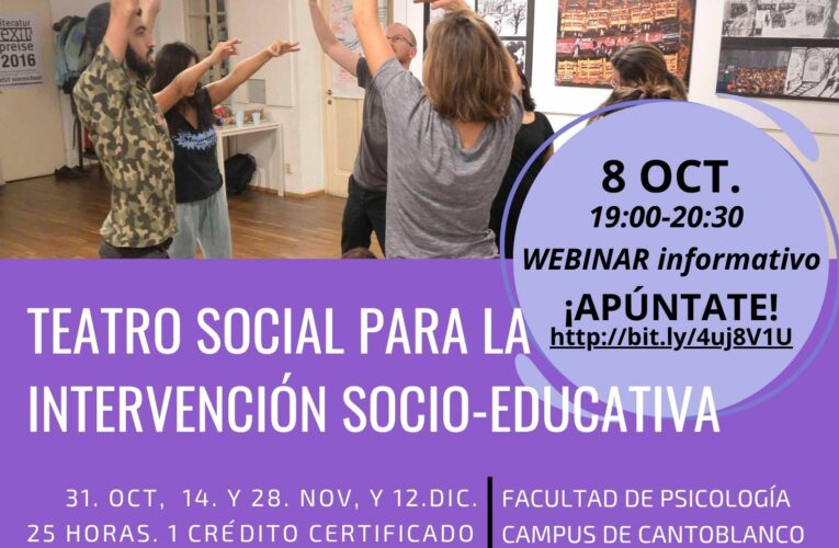 CURSO de Teatro Social en la UAM
